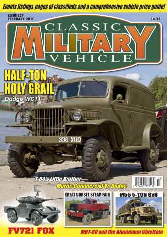 Classic Military Vehicle issue CMV February 2012