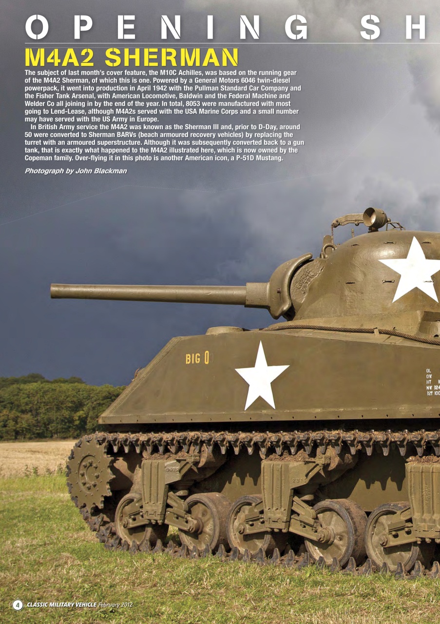 Classic Military Vehicle Preview Pages