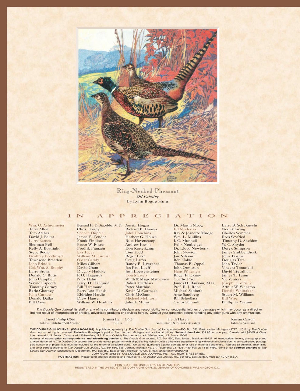 Double Gun Journal Preview Pages