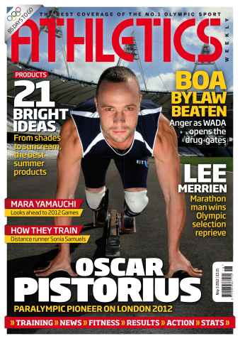 AW – Athletics Weekly Magazine issue AW May 3 2012