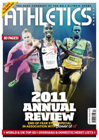 AW – Athletics Weekly Magazine issue AW Dec 29 2011