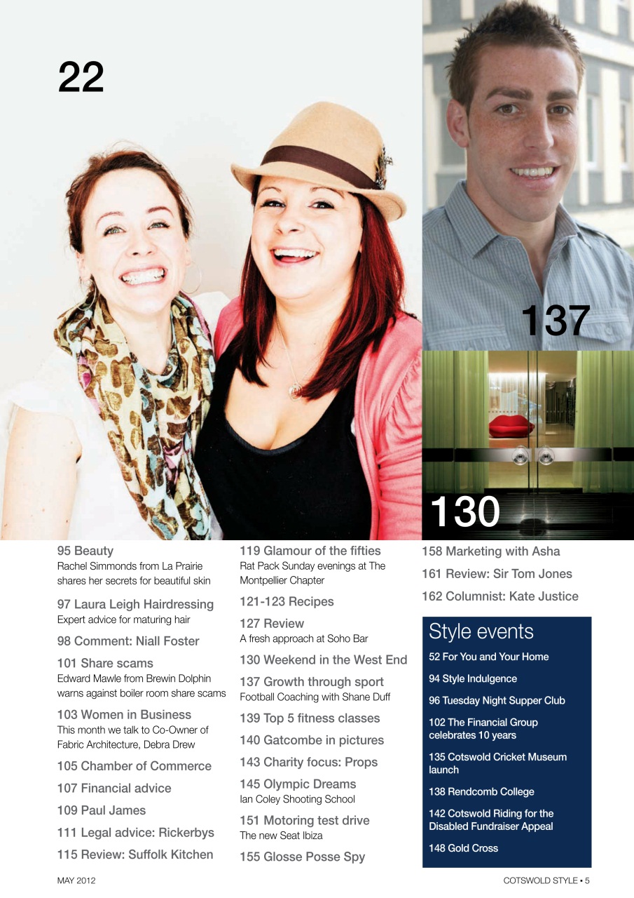 Cotswold Style Preview Pages