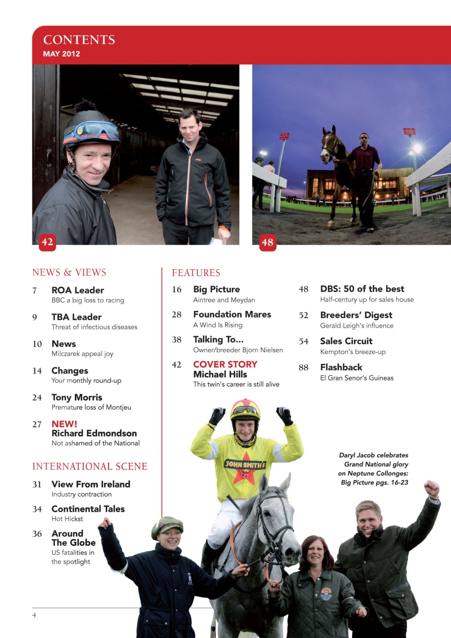 The Owner Breeder Preview Pages