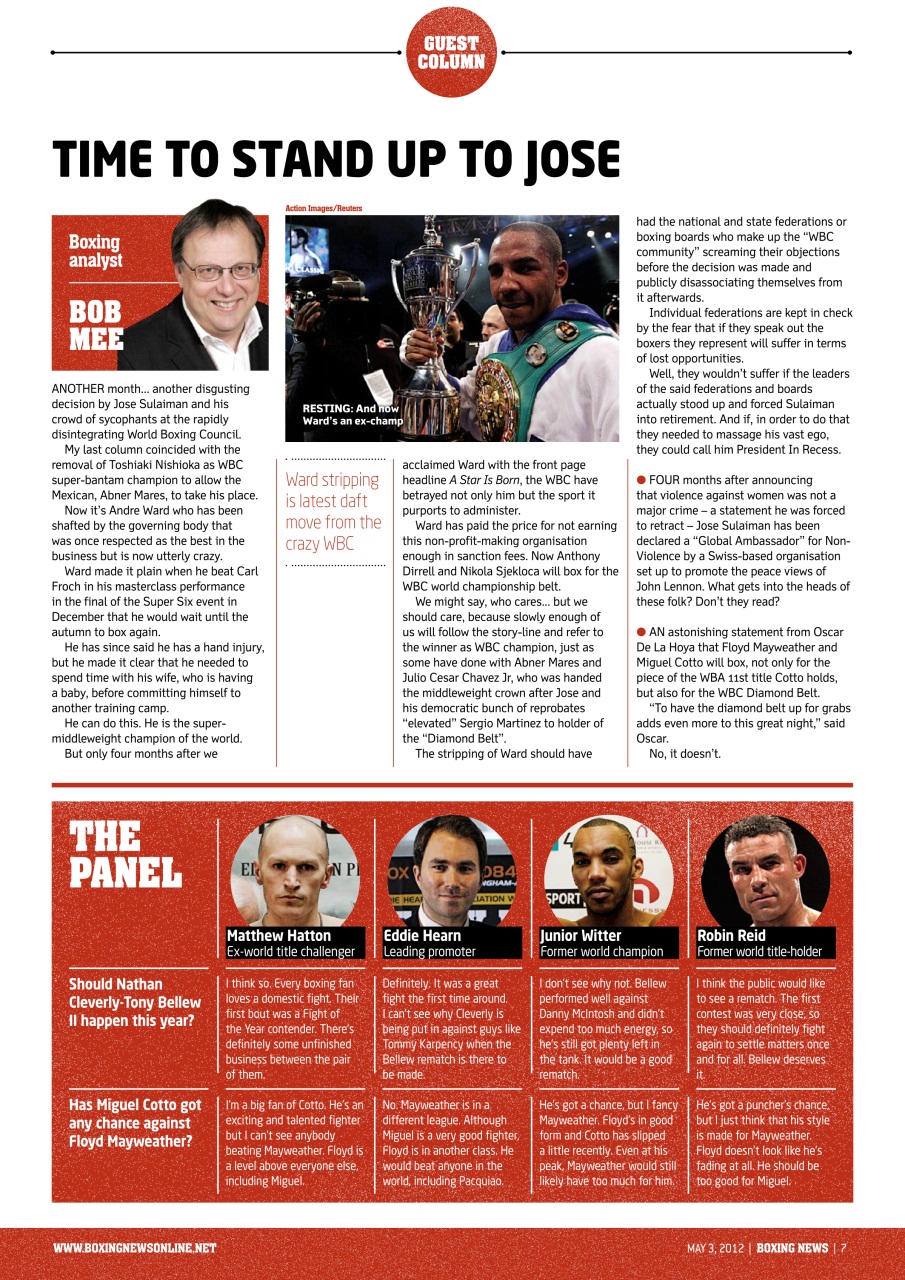 Boxing News Preview Pages