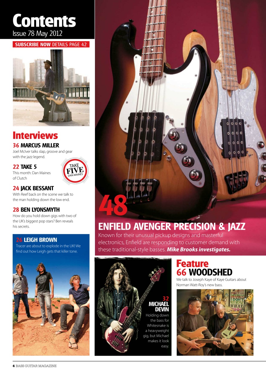 Bass Player UK Preview Pages