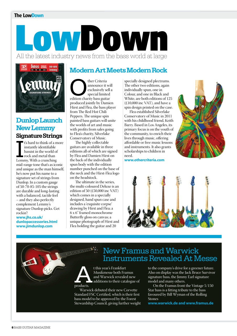 Bass Player UK Preview Pages
