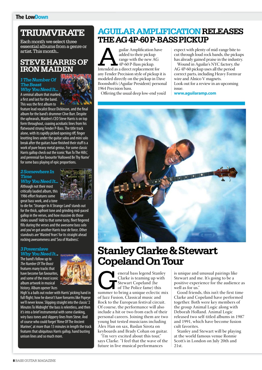 Bass Player UK Preview Pages