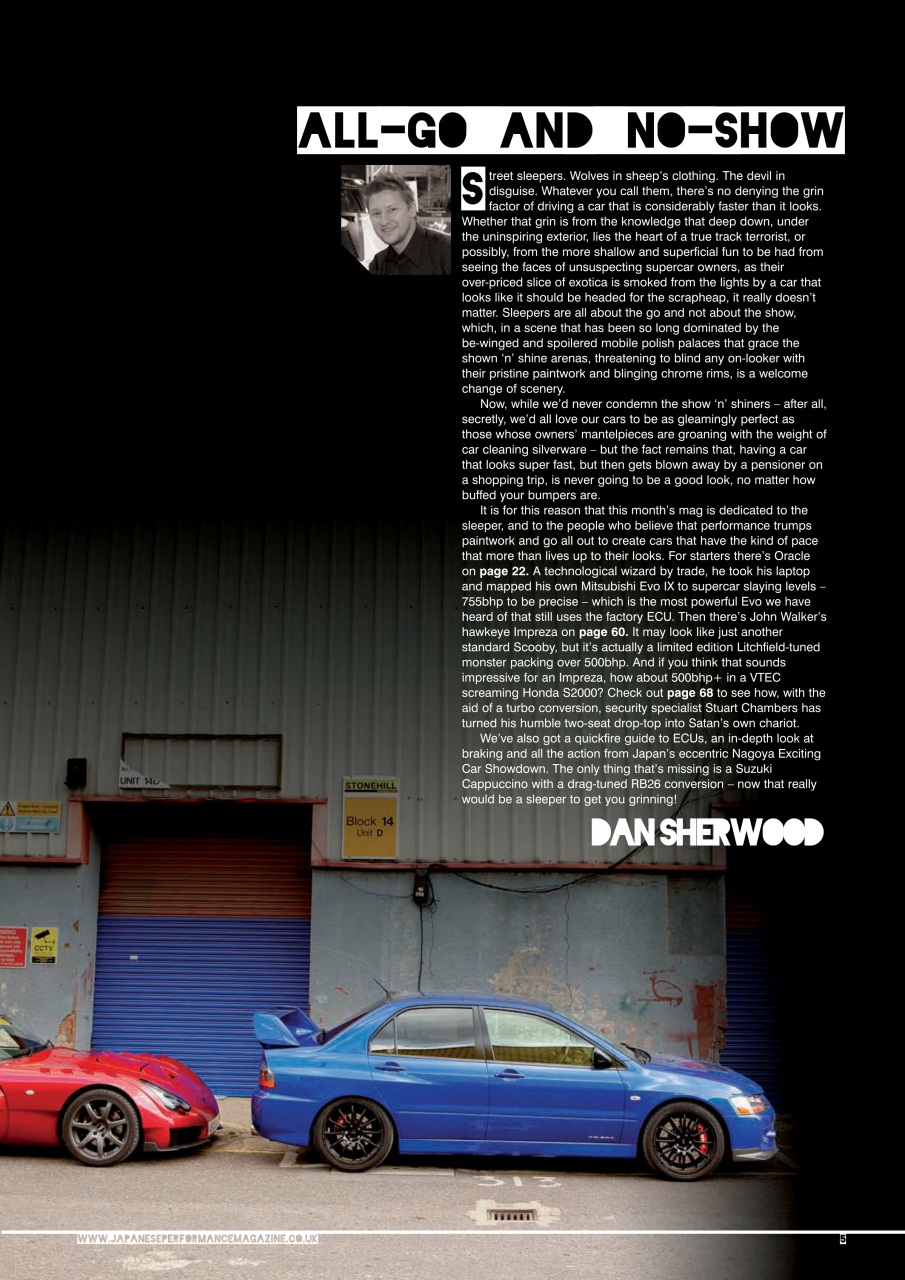 Japanese Performance Preview Pages