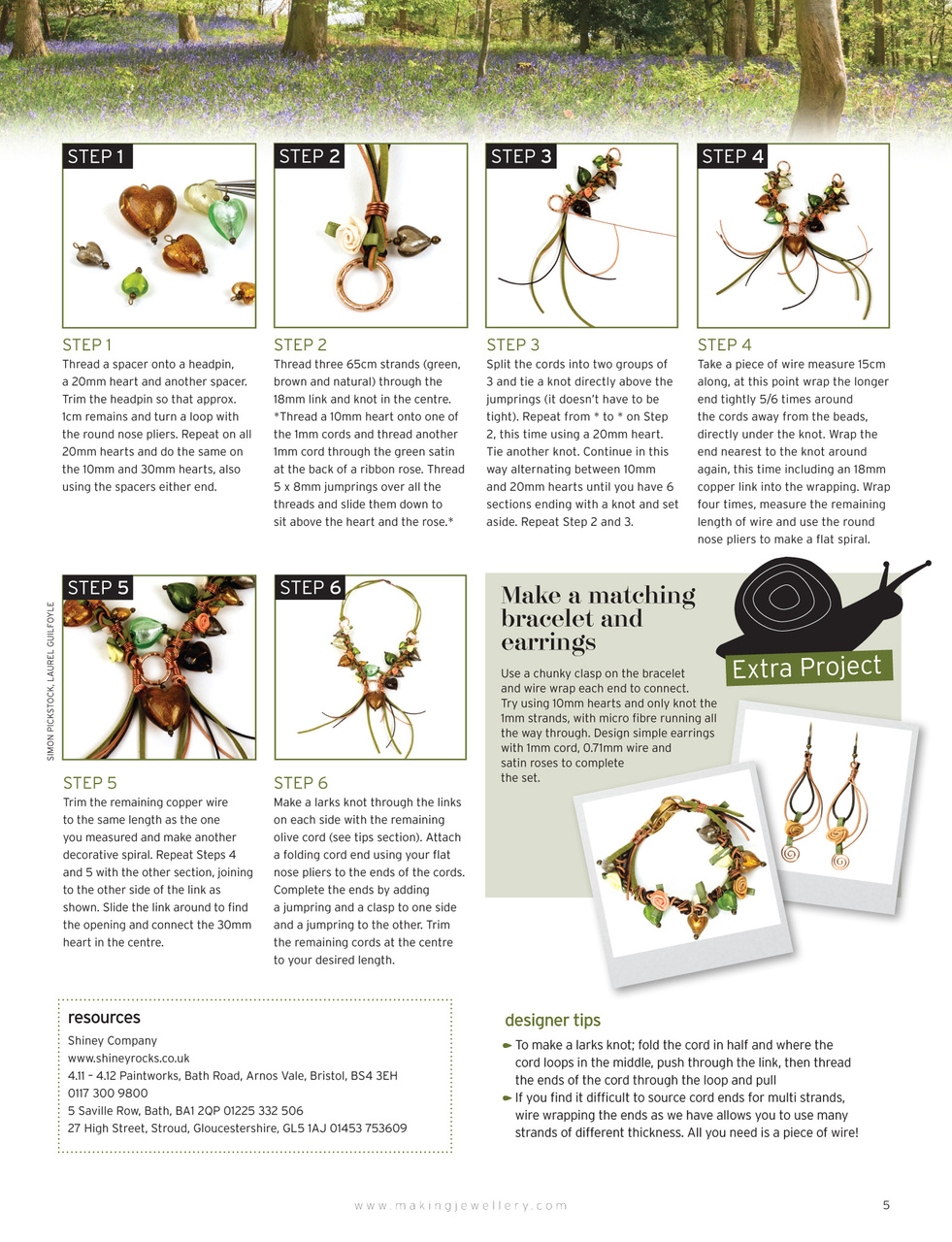Making Jewellery Preview Pages