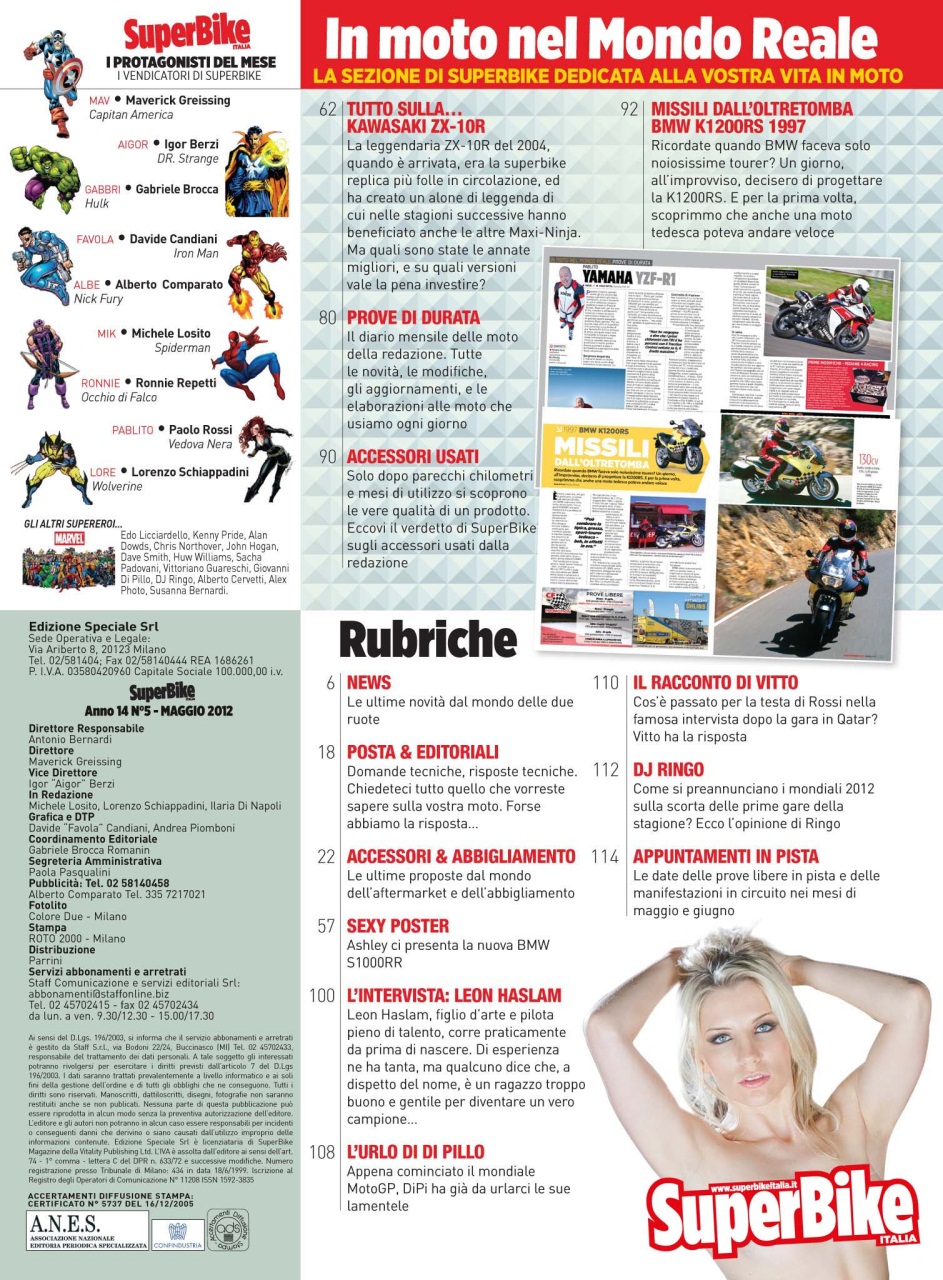 Superbike Italia Preview Pages