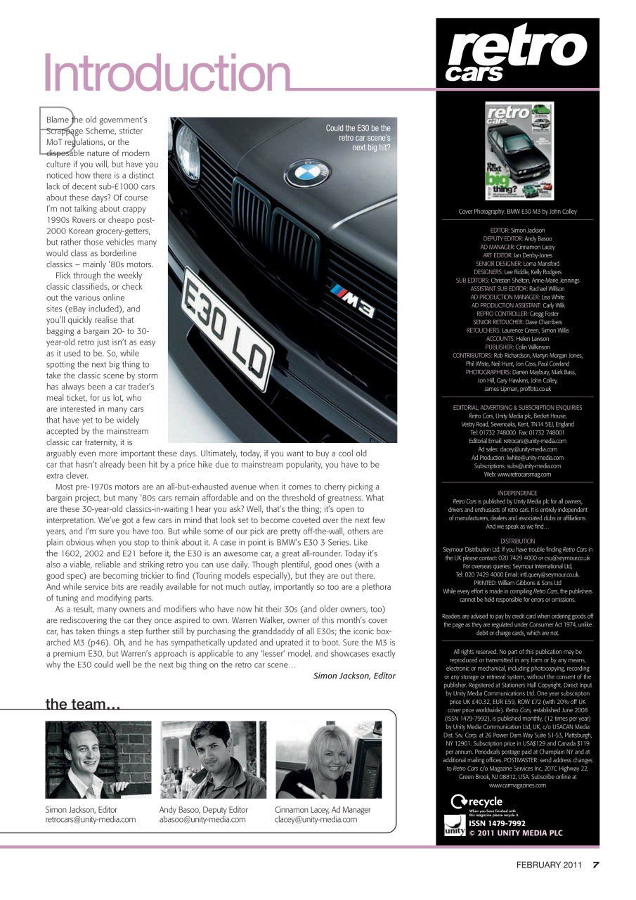 Retro Cars Preview Pages