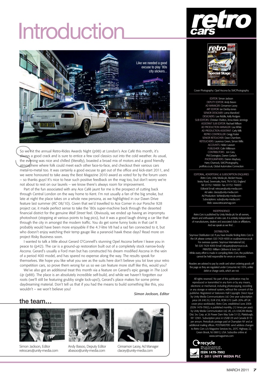 Retro Cars Preview Pages