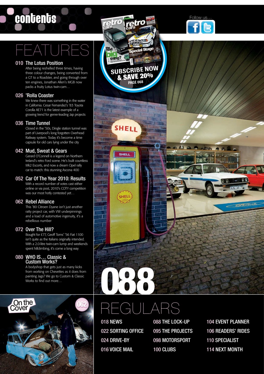 Retro Cars Preview Pages