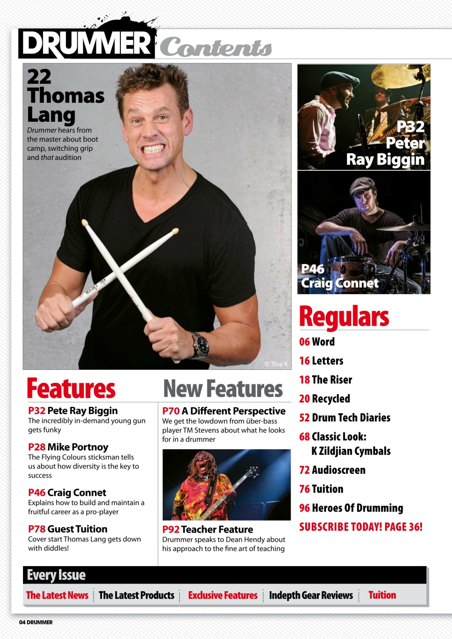 iDrum magazine: Never miss a beat Preview Pages