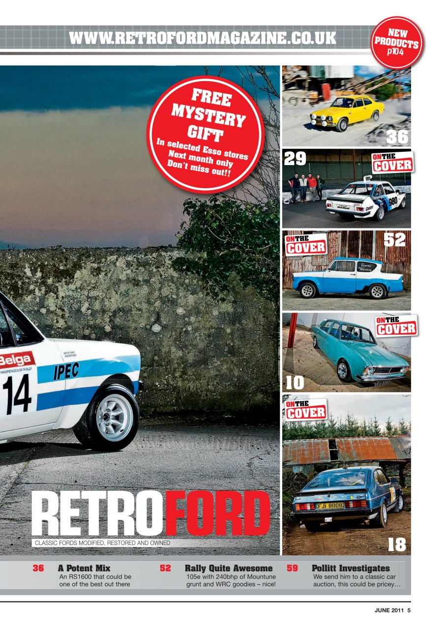 Retro Ford Preview Pages