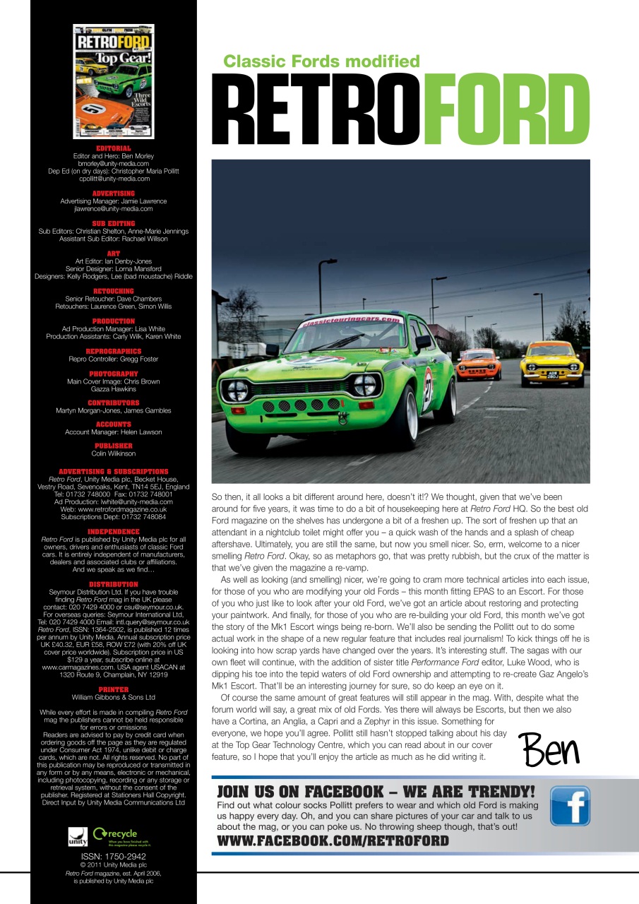 Retro Ford Preview Pages