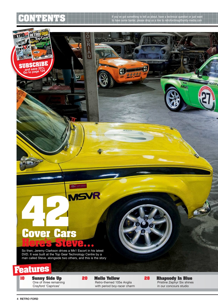 Retro Ford Preview Pages