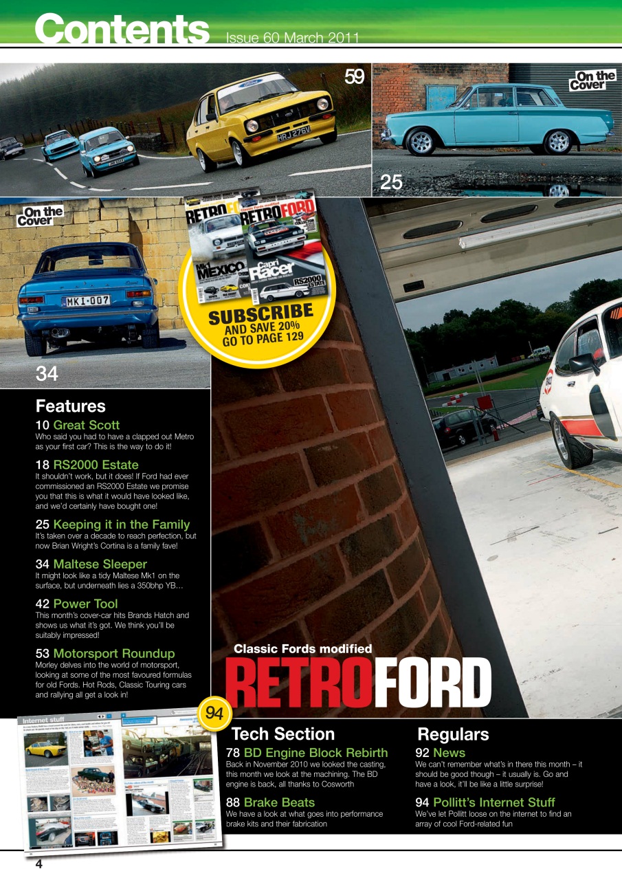 Retro Ford Preview Pages