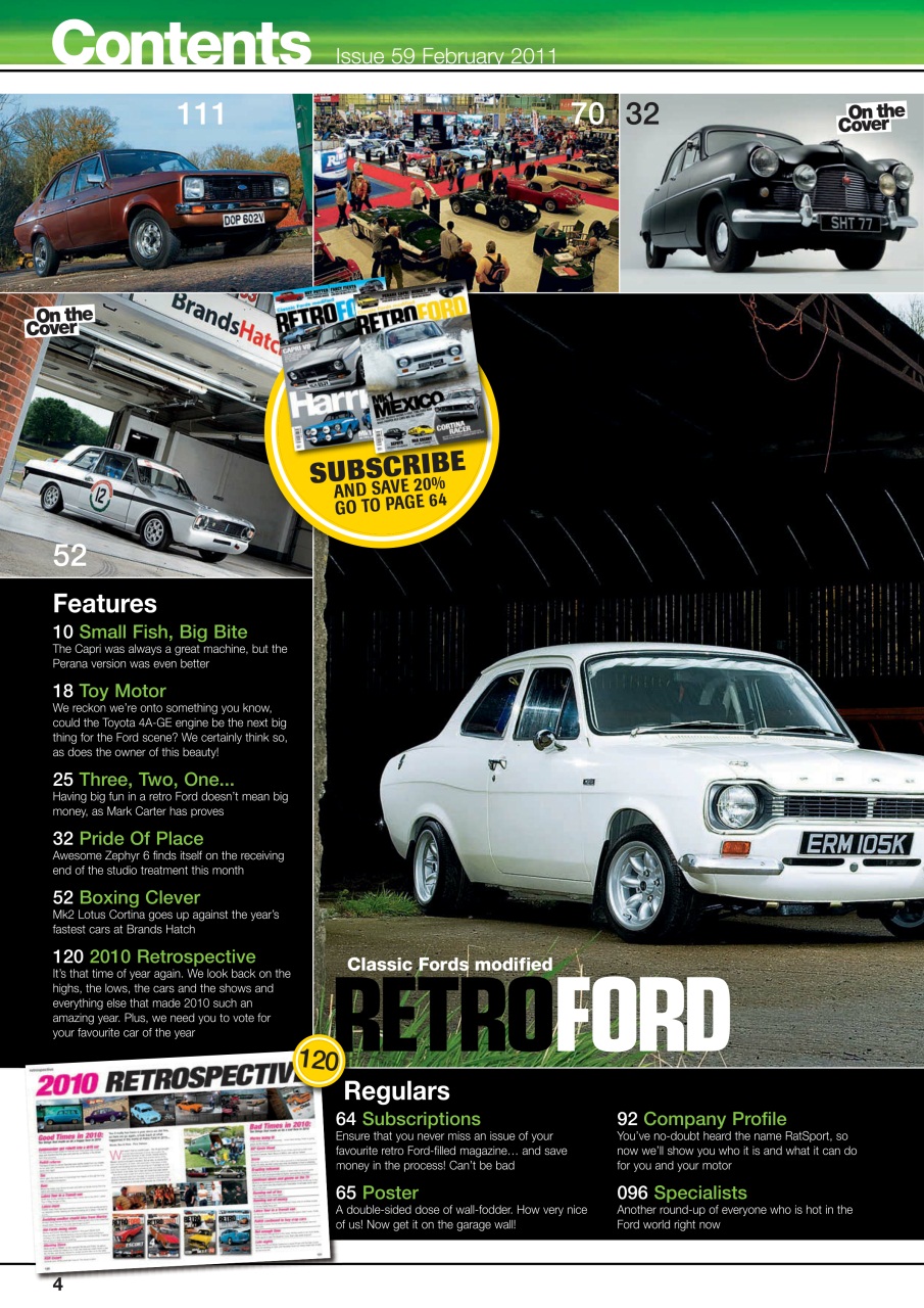 Retro Ford Preview Pages