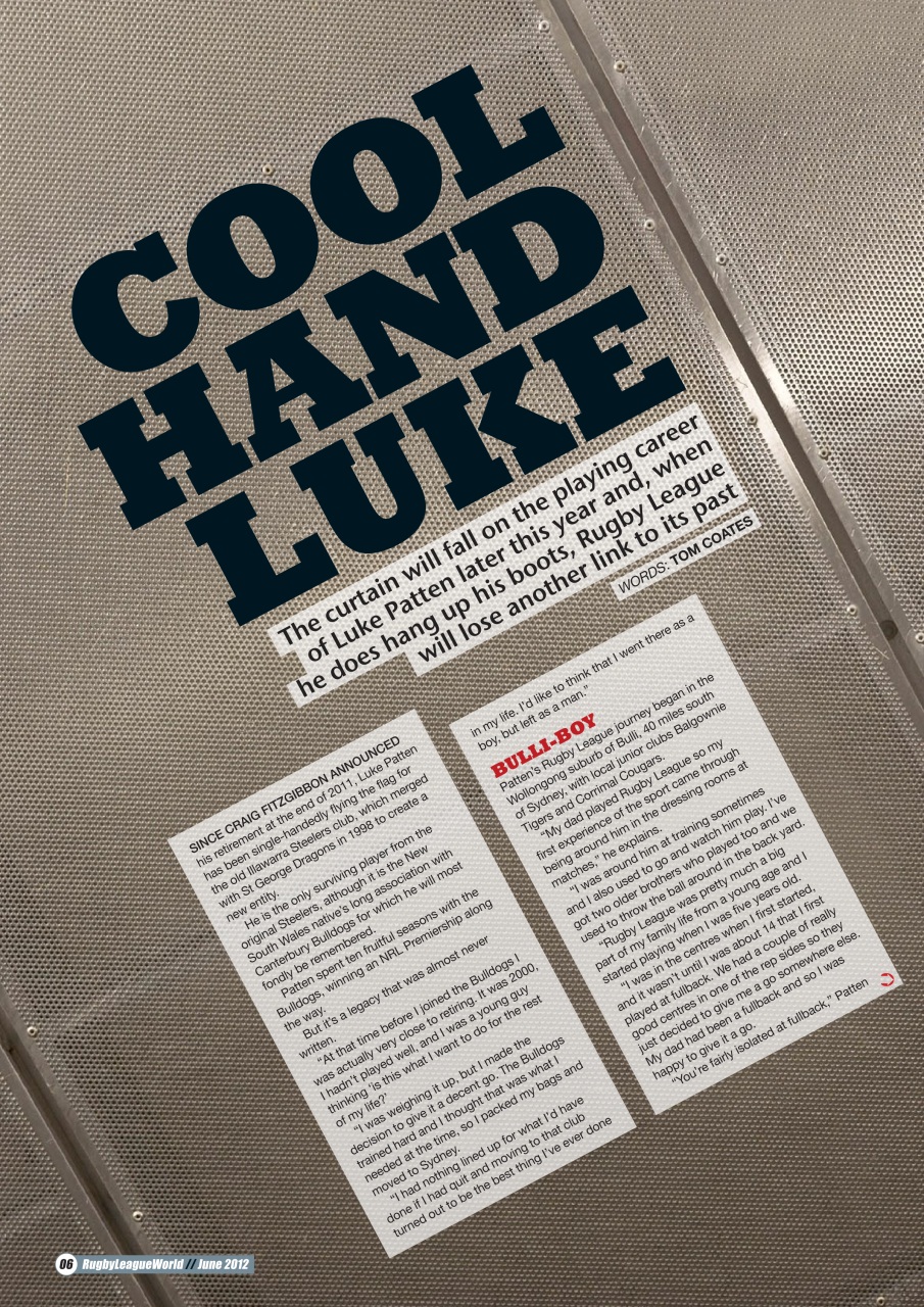 Rugby League World Preview Pages