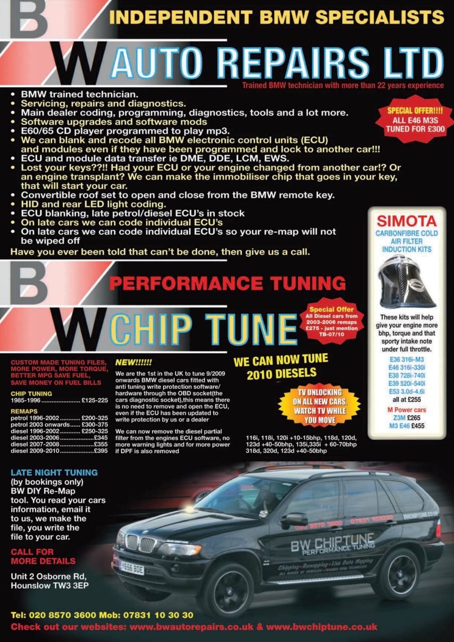 Performance BMW Preview Pages