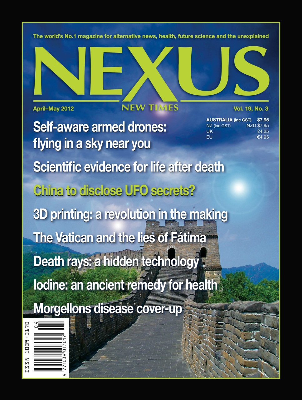 Nexus Magazine Preview Pages