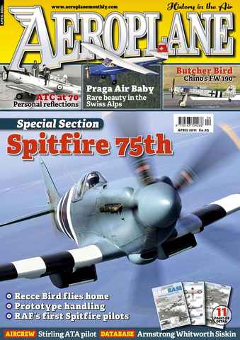 Aeroplane issue No.456 Spitfire 75th