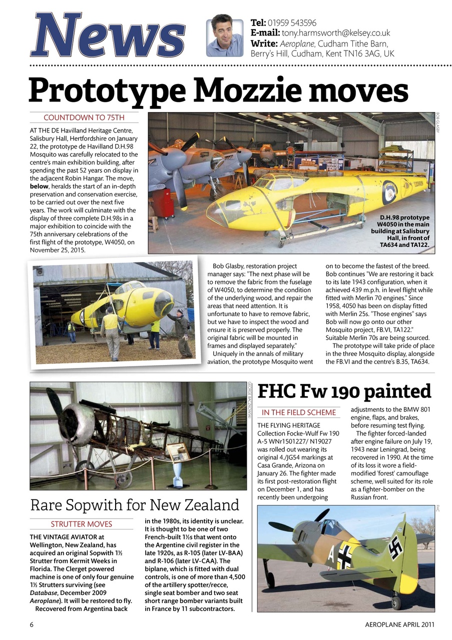 Aeroplane Preview Pages