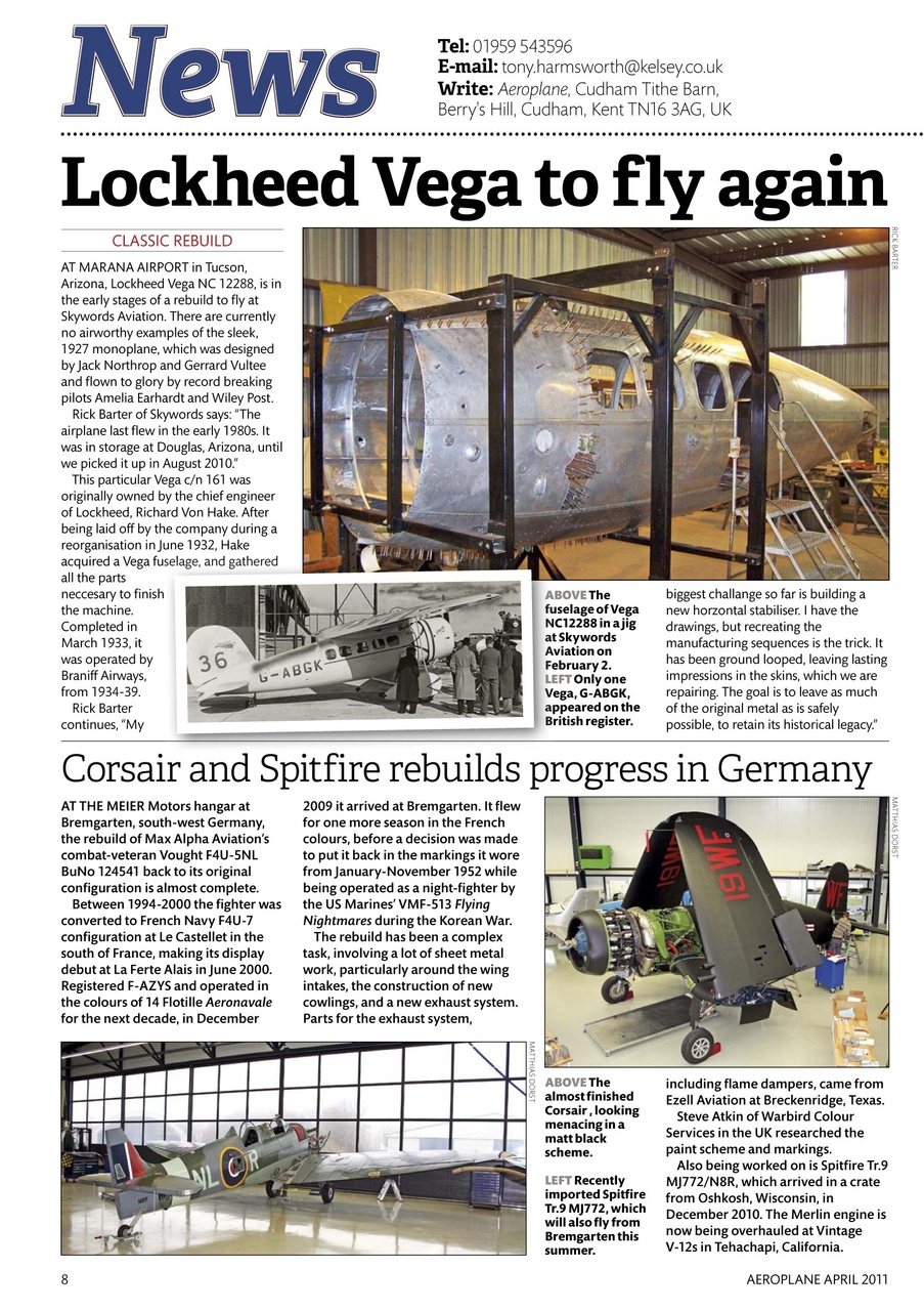 Aeroplane Preview Pages