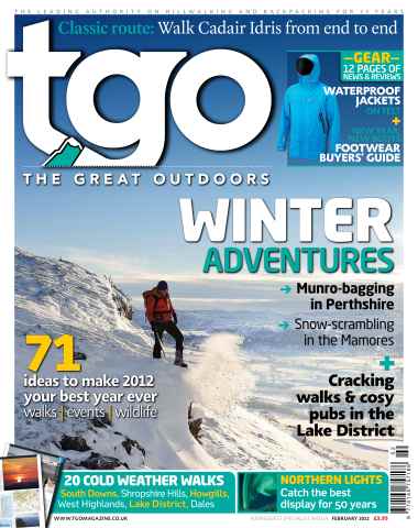 TGO - The Great Outdoors Magazine issue February 12