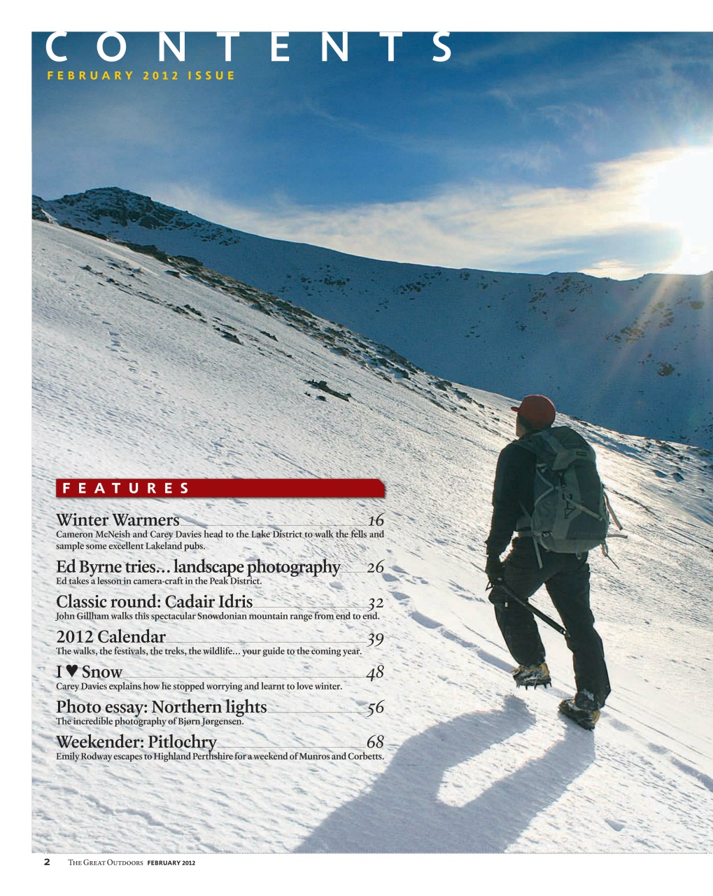 TGO - The Great Outdoors Magazine Preview Pages