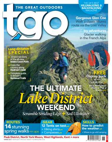 TGO - The Great Outdoors Magazine issue Spring - Long-Distance Special