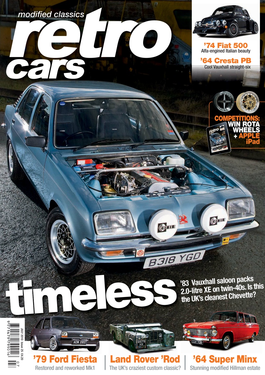 Retro Cars Preview Pages