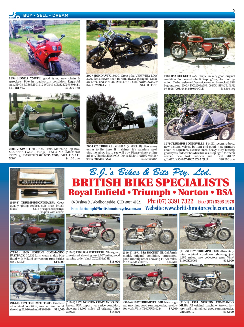 JUST BIKES Preview Pages