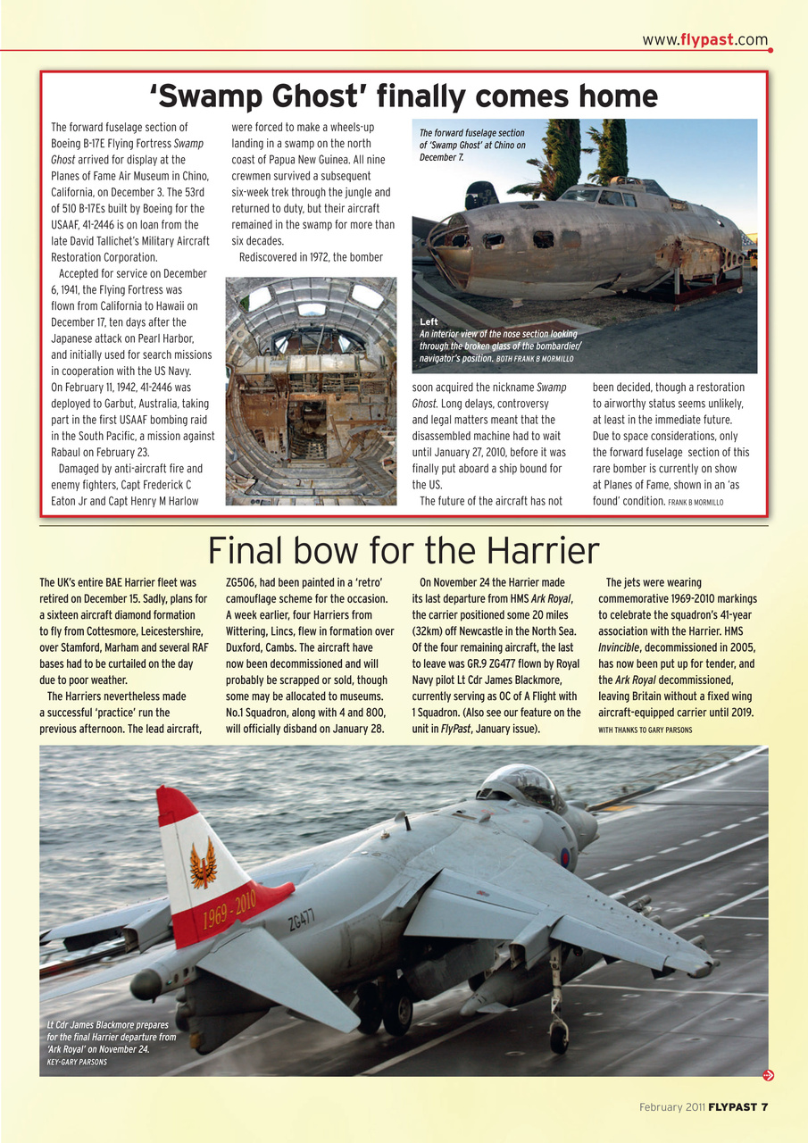 FlyPast Preview Pages