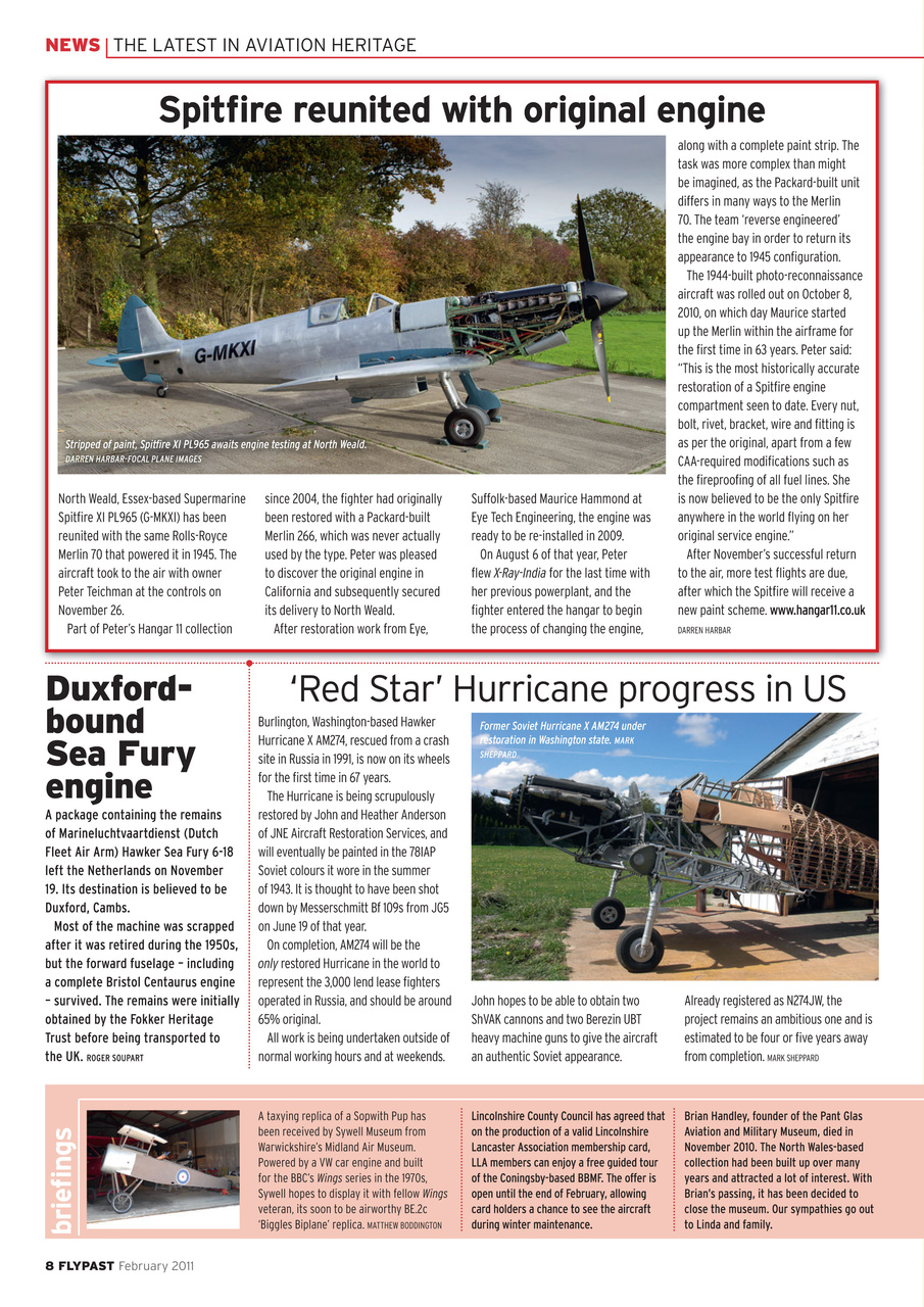 FlyPast Preview Pages