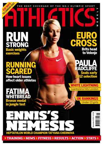 AW – Athletics Weekly Magazine issue AW Dec 8 2011