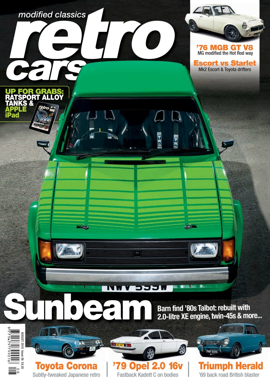 Retro Cars Preview Pages