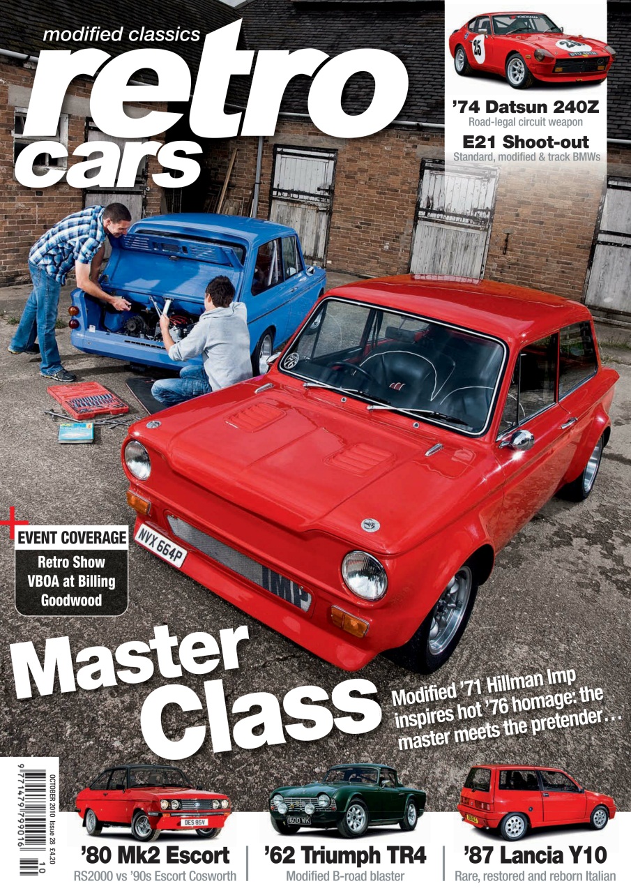 Retro Cars Preview Pages