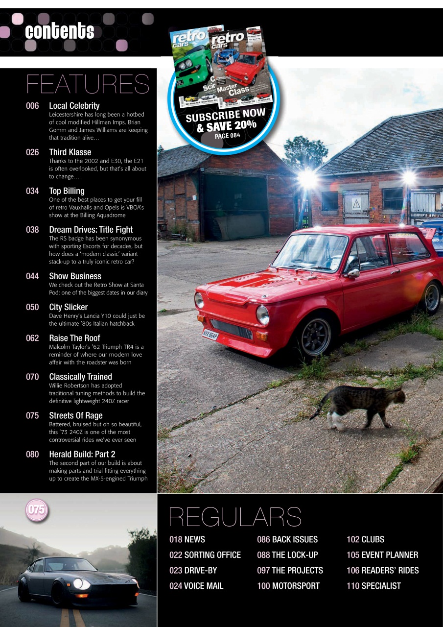 Retro Cars Preview Pages