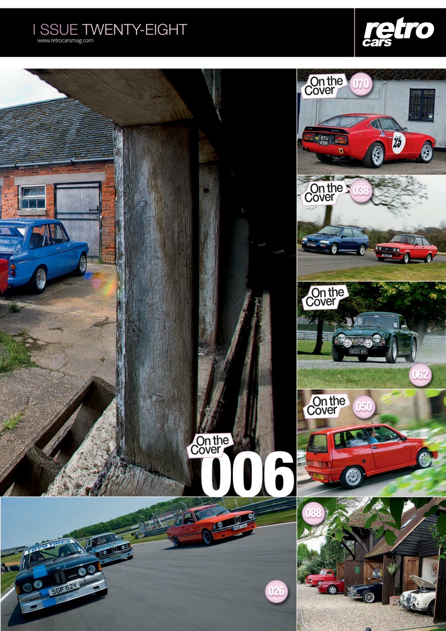 Retro Cars Preview Pages