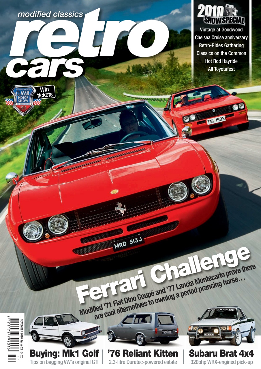 Retro Cars Preview Pages