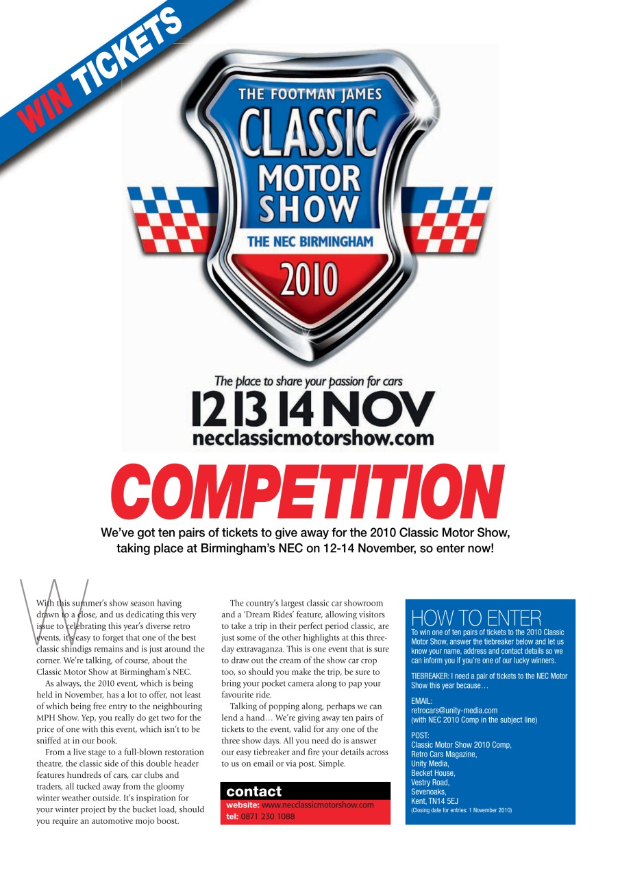 Retro Cars Preview Pages