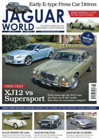 Jaguar World issue When Ford bought Jaguar Jun 2012