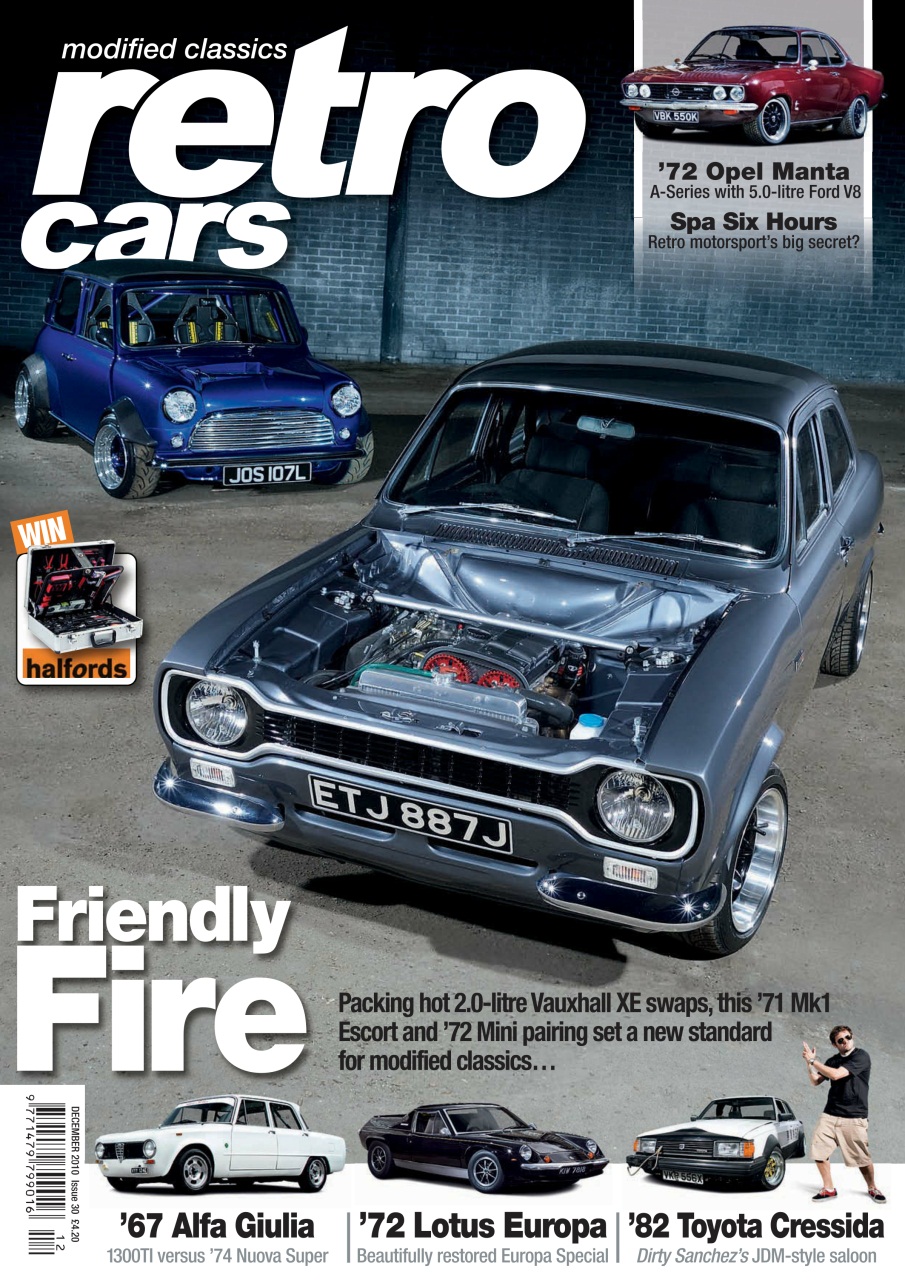Retro Cars Preview Pages