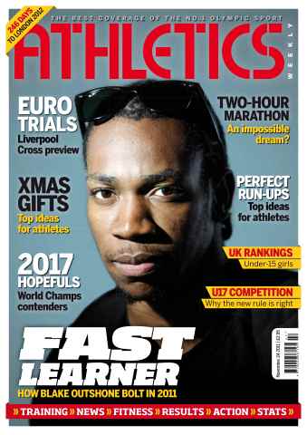 AW – Athletics Weekly Magazine issue AW Nov 24 2011