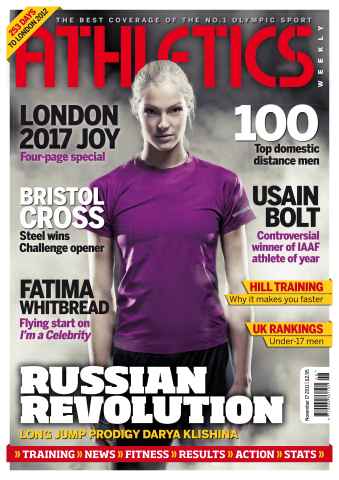 AW – Athletics Weekly Magazine issue AW Nov 17 2011