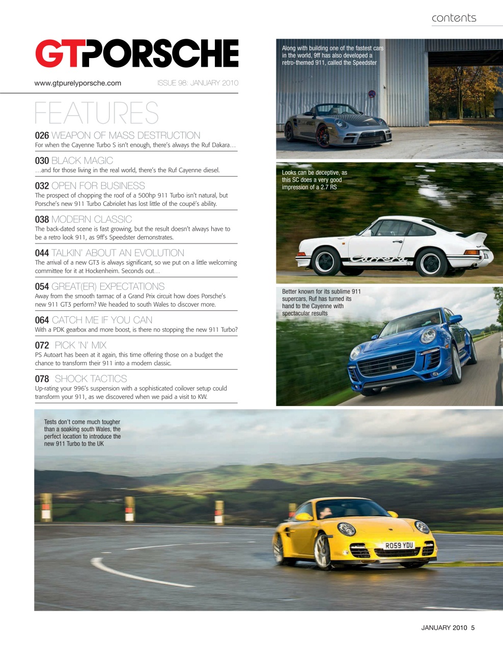 GT Porsche Preview Pages