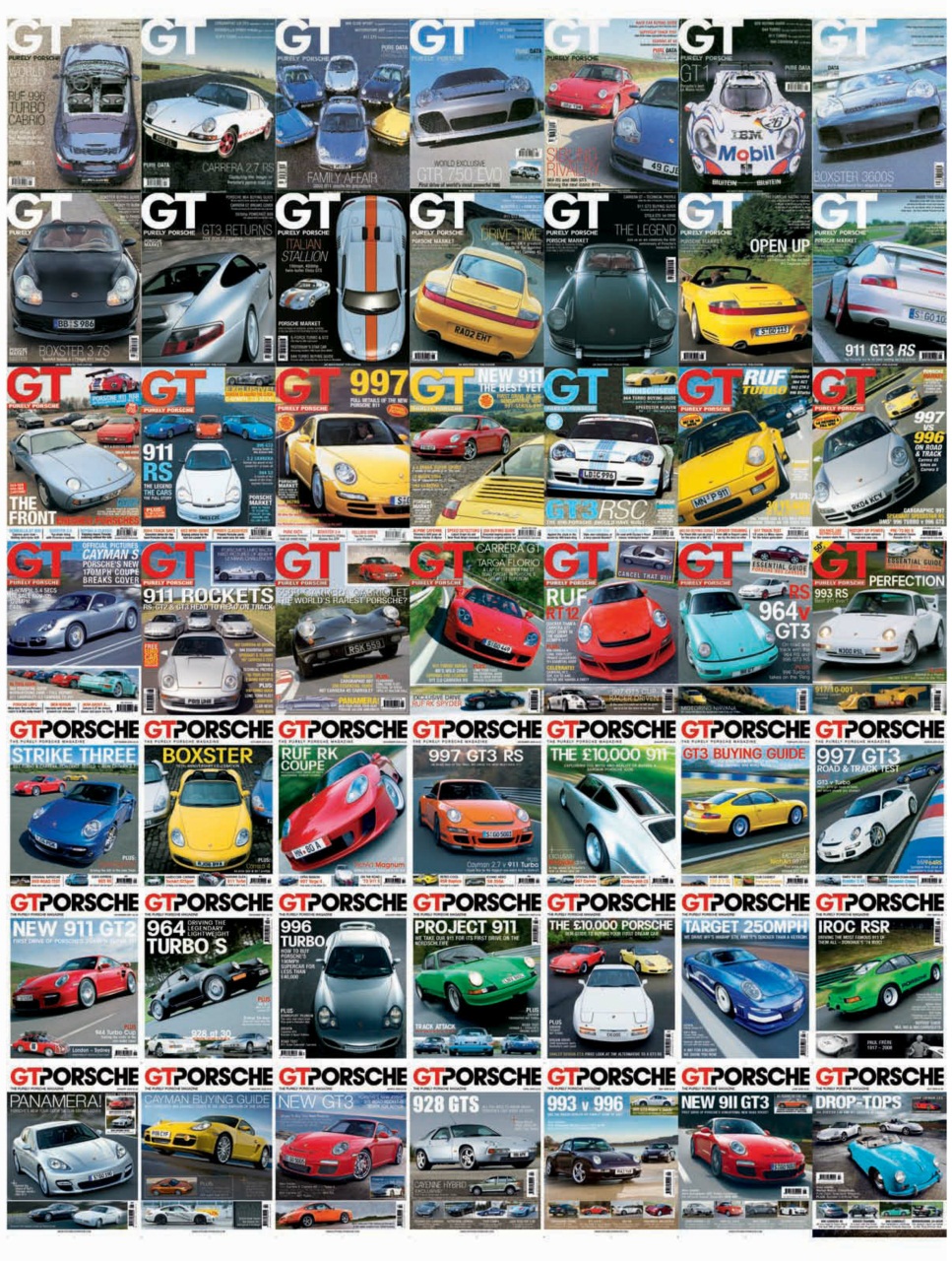 GT Porsche Preview Pages