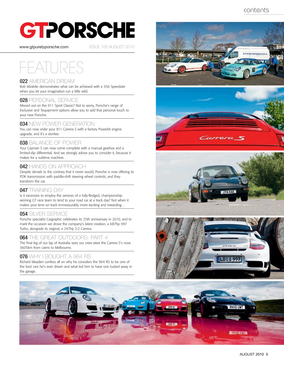 GT Porsche Preview Pages